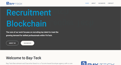 Desktop Screenshot of bay-teck.com